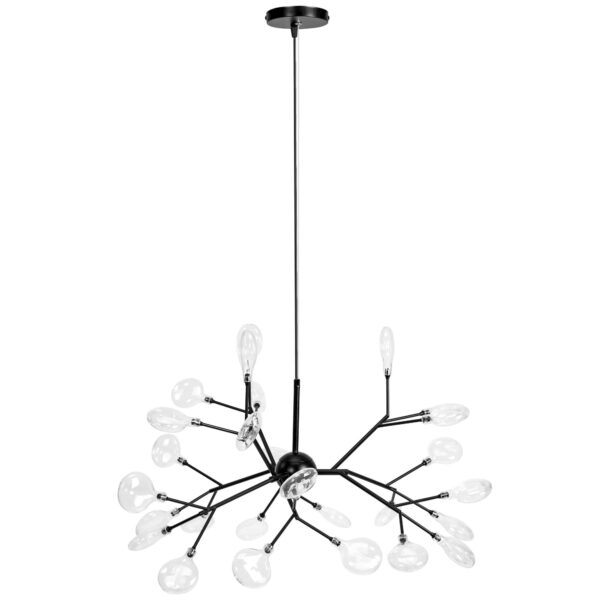 Lampa wisząca drzewko 27 APP590-CP Czarna