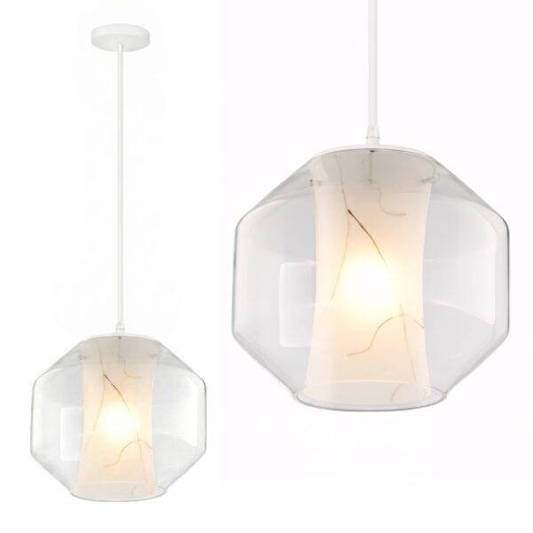 LAMPA SUFITOWA WISZĄCA APP908-1CP Marble