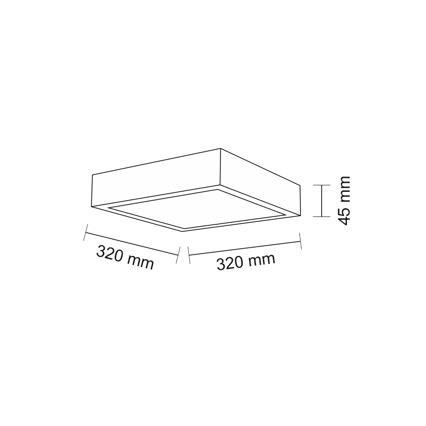 Lampa sufitowa nowoczesna Antigo NOMI – biała, LED, 3000 K – 7174 - obrazek 2