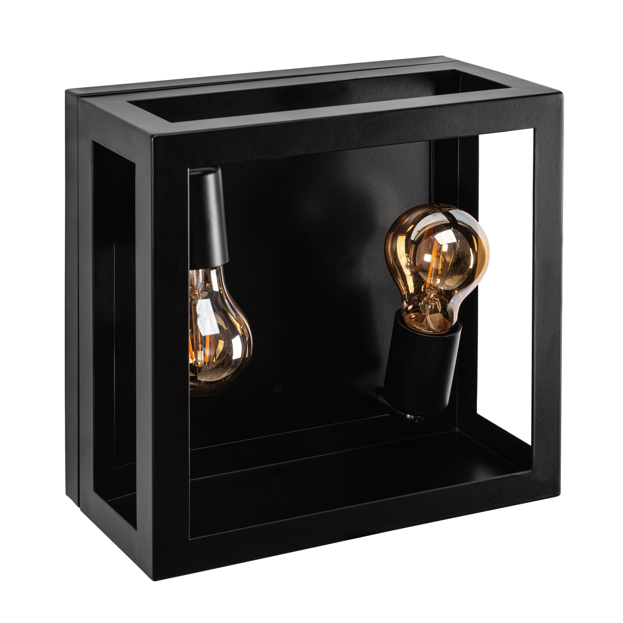 LAMPA ŚCIENNA KINKIET APP1305-2W CZARNA