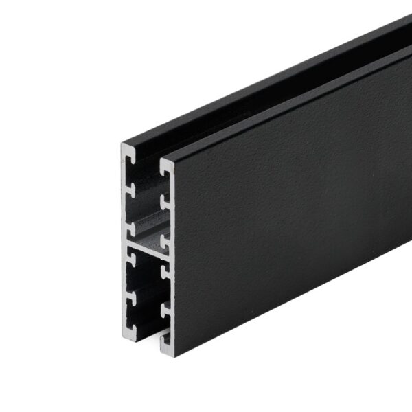 Szyna DELTA SUPER SLIM DOUBLE AZ7389, czarna, 1,5 m – AZzardo
