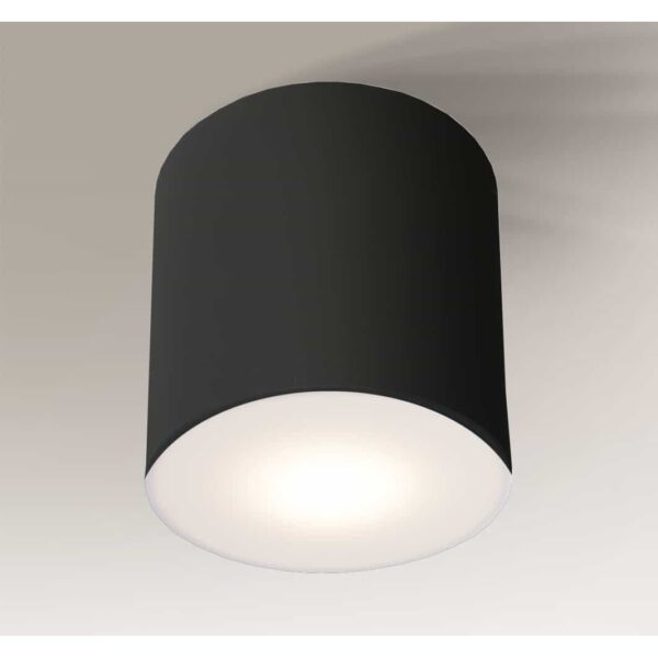 Lampa sufitowa nowoczesna Antigo ZAMA – czarna, LED, 3000 K – 7037