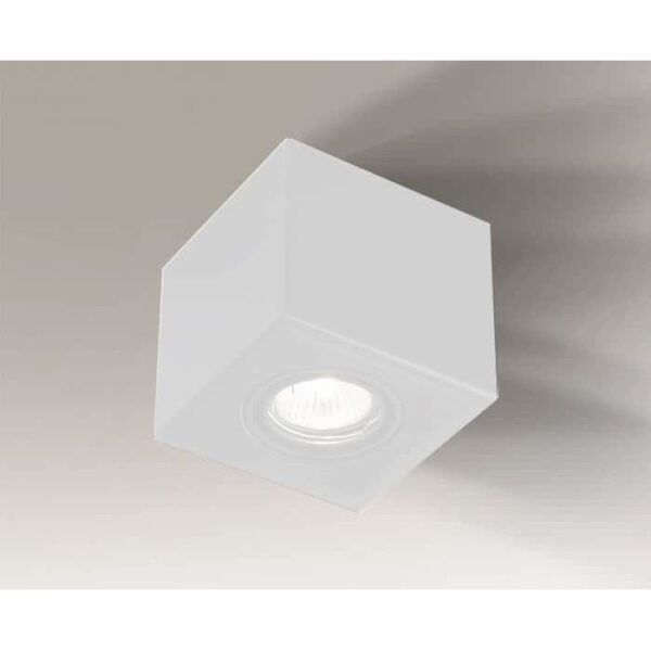 Lampa sufitowa nowoczesna Antigo AWA H – biała, 1 × GU10 – 7084