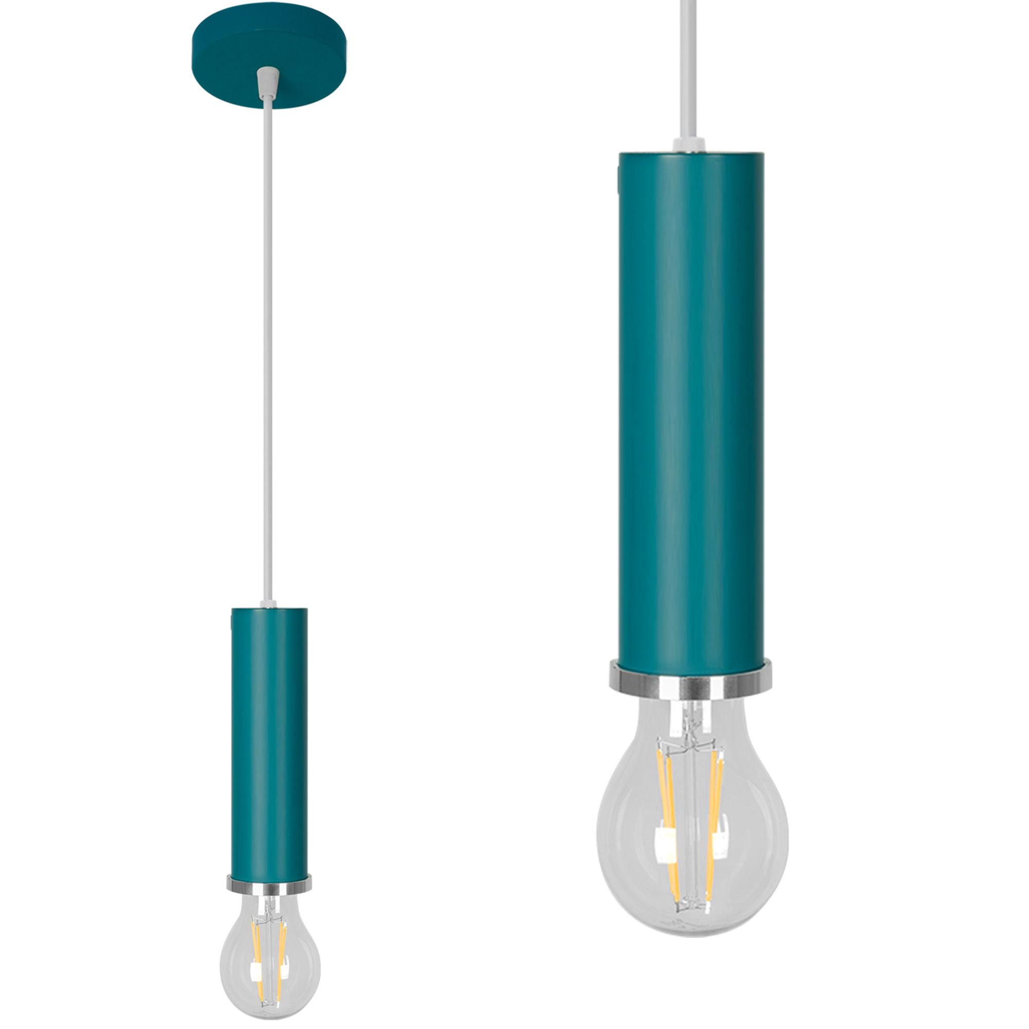 Lampa wisząca OSTI A APP108-1CP Niebieska