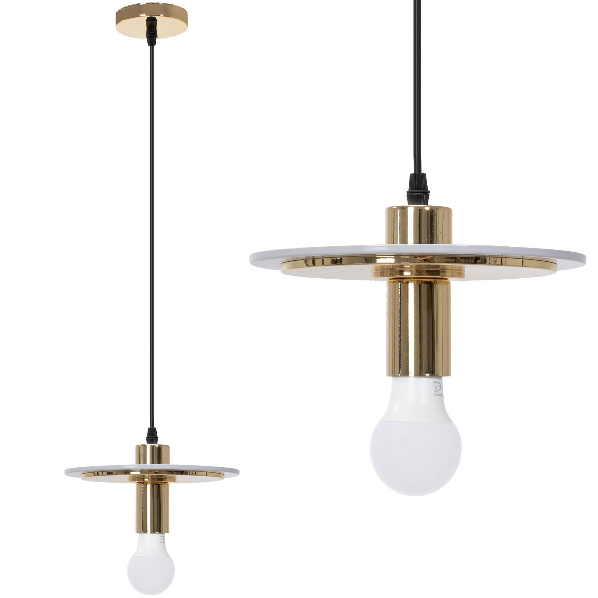 Lampa Wisząca APP1213-1CP Złota
