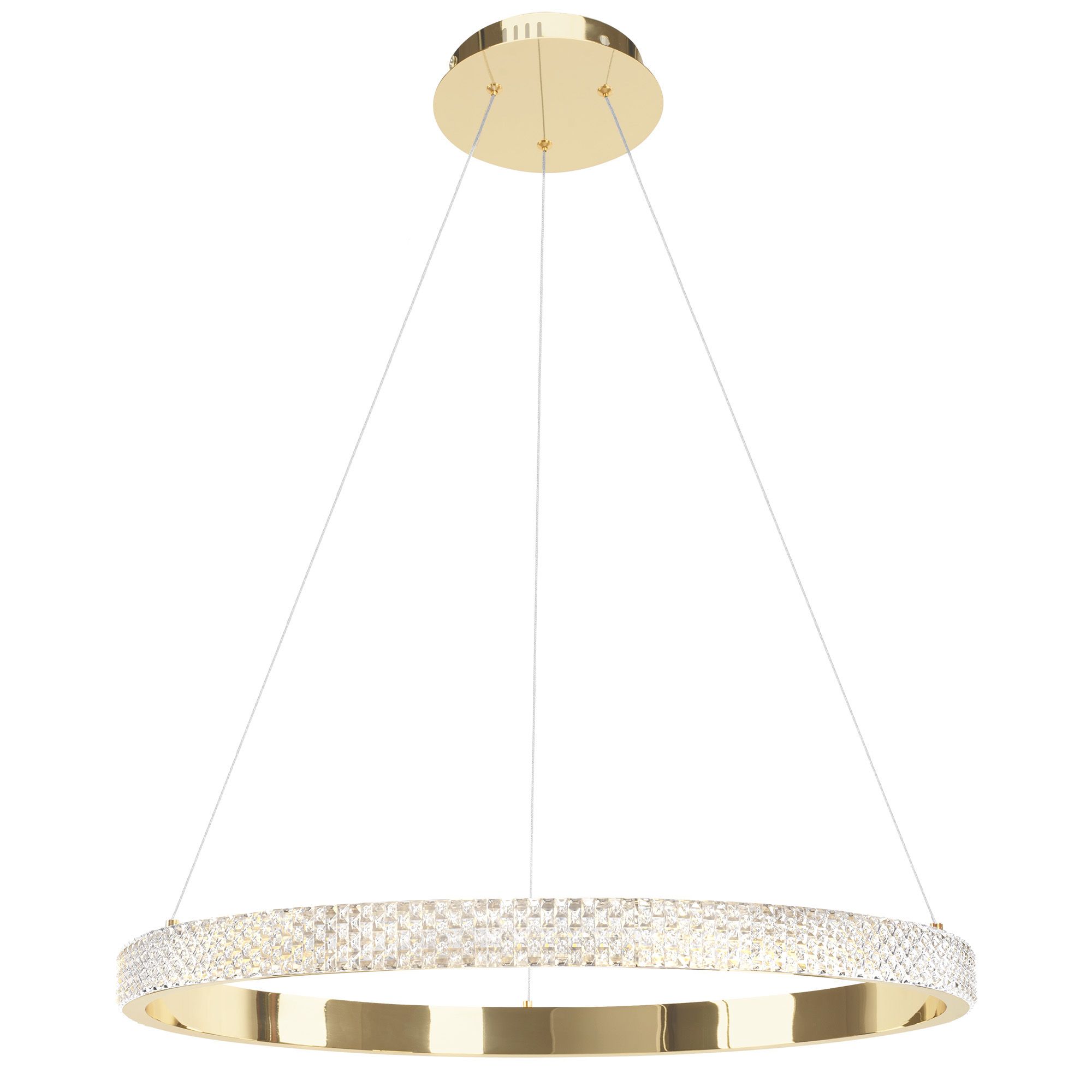 LAMPA SUFITOWA WISZĄCA LED APP1510-CP GOLD