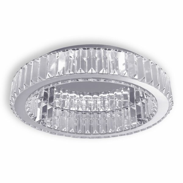 LAMPA KRYSZTAŁOWA PLAFON APP1744-C 50 cm CHROM