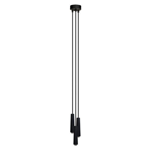 Lampa wisząca Antigo SURA 3 – czarna – 5121