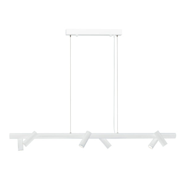Lampa wisząca nowoczesna Antigo YABU 6 – biała – 5064
