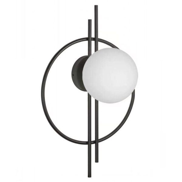 LAMPA ŚCIENNA KINKIET APP1435-W CZARNA