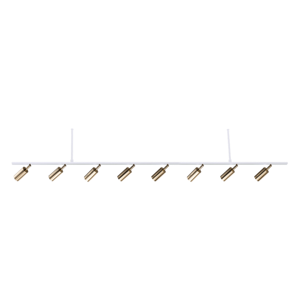 Lampa wisząca Antigo HUSA – biała, 8 × GU10 – 8344