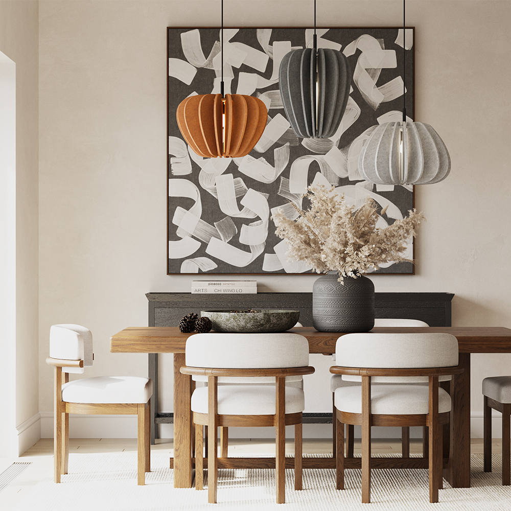 Lampa wisząca nowoczesna CAMBIO MOD398PL-01BR, czarno-brązowa, 1×E27 – Maytoni - obrazek 5