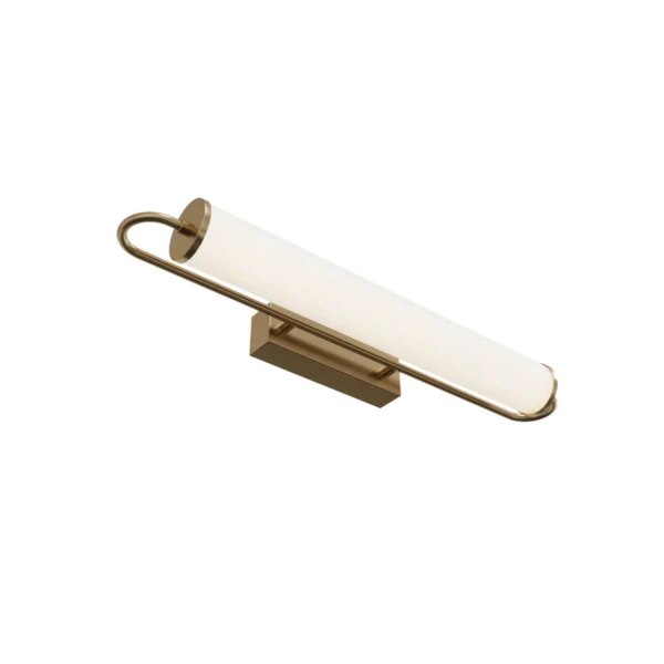 Kinkiet łazienkowy MARGETIA M WL0126-M, złoty, LED 18 W, 3500 K, IP44 – Yaskr