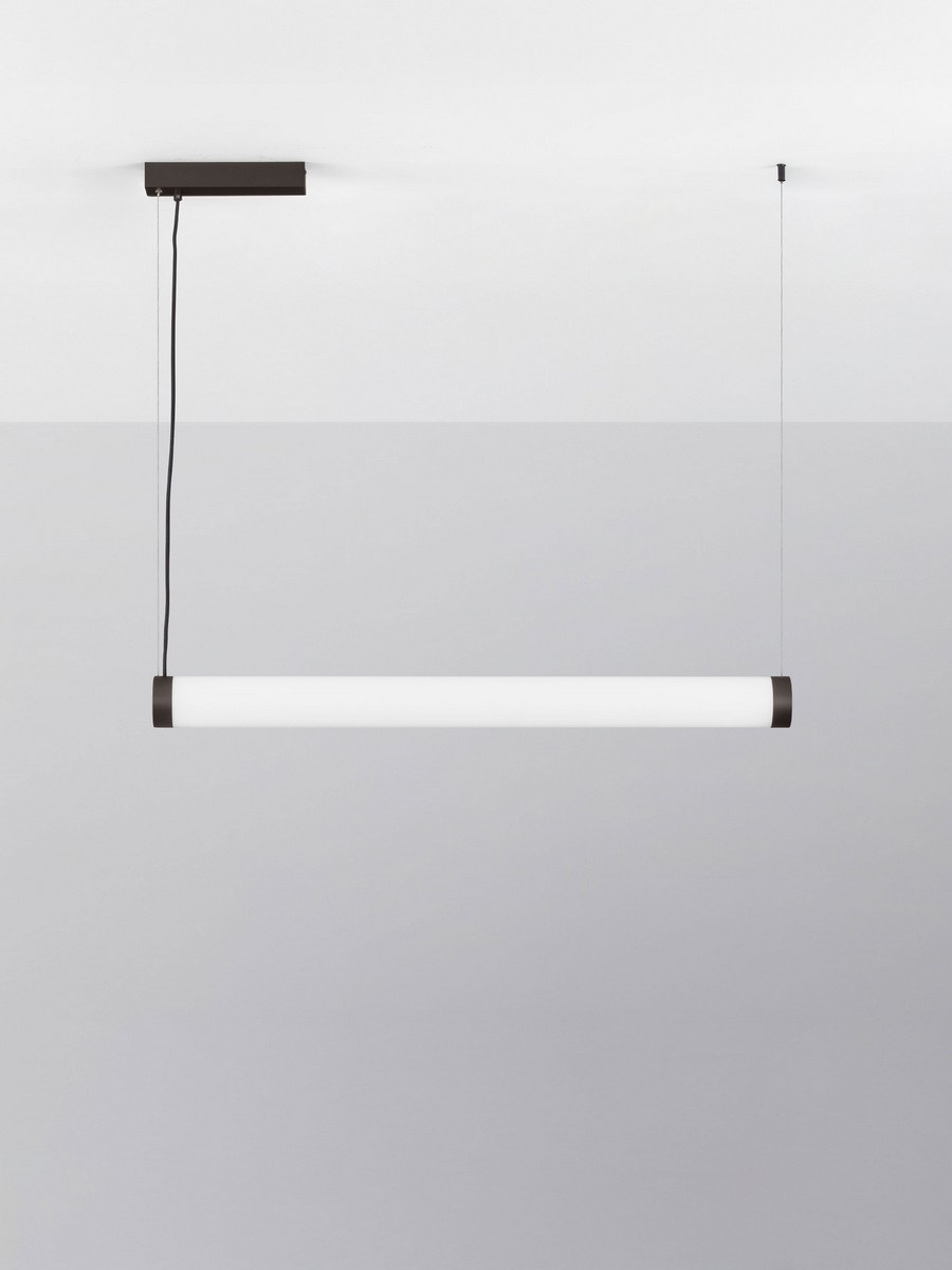 Lampa wisząca nowoczesna Luces Exclusivas ADRA, czarna, LED 32 W 3000 K, dł. 98,5 cm – LE45704 - obrazek 2