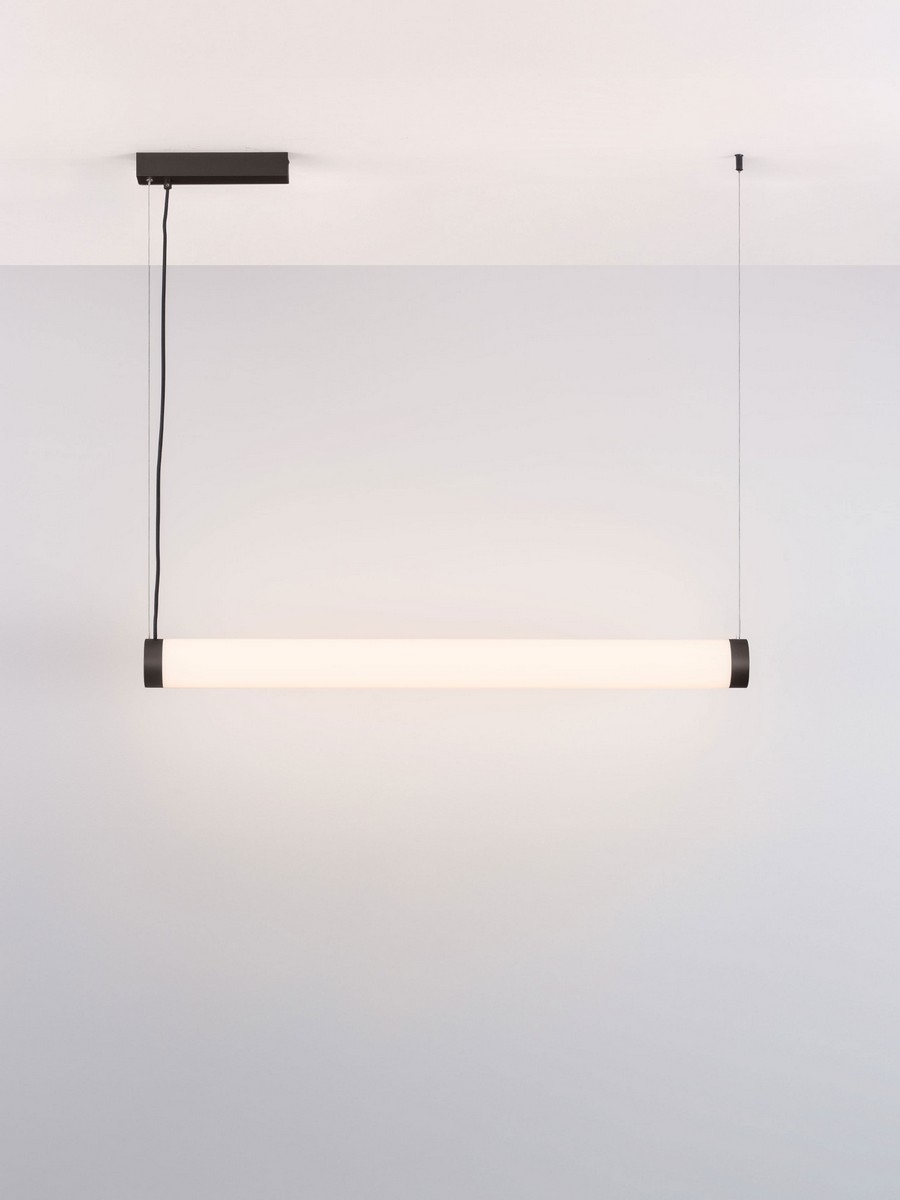 Lampa wisząca nowoczesna Luces Exclusivas ADRA, czarna, LED 32 W 3000 K, dł. 98,5 cm – LE45704 - obrazek 3