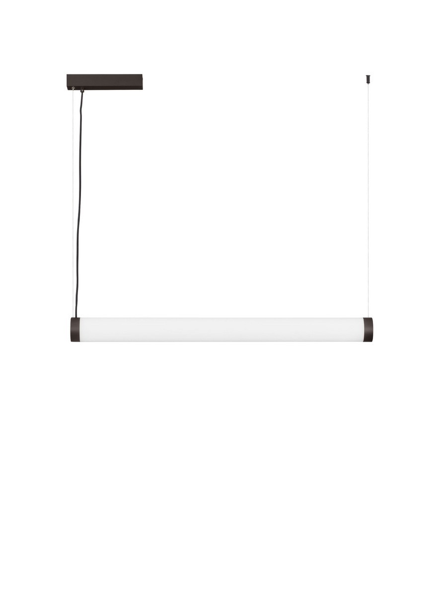Lampa wisząca nowoczesna Luces Exclusivas ADRA, czarna, LED 32 W 3000 K, dł. 98,5 cm – LE45704