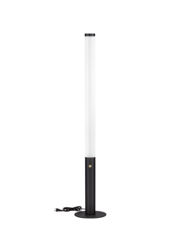Lampa podłogowa minimalistyczna Luces Exclusivas ADRA, czarna, LED 32 W 3000 K, wys. 140 cm – LE45705