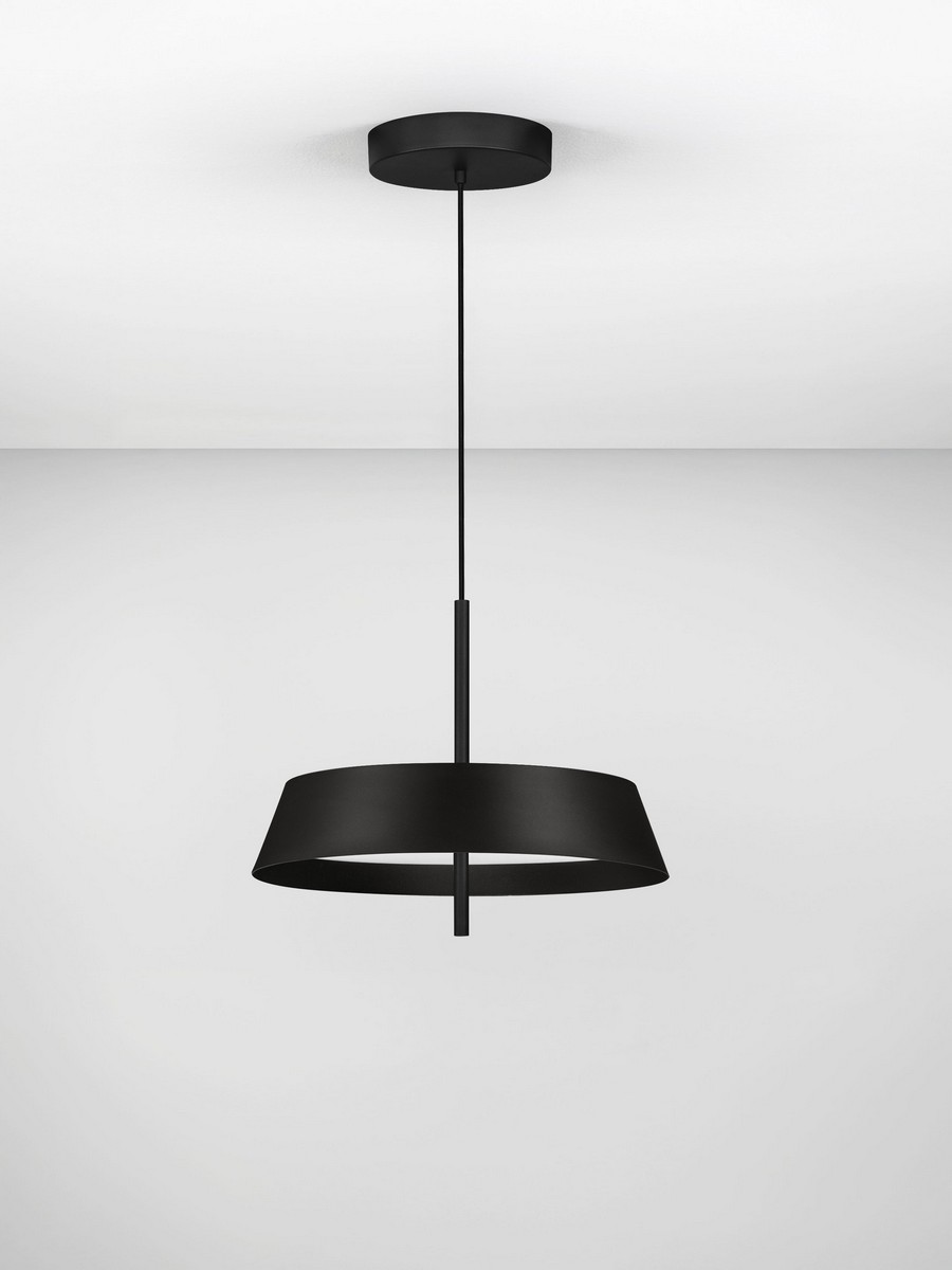 Lampa wisząca nowoczesna Luces Exclusivas AGUILA, czarna, LED 32 W 3000 K, Ø 45 cm – LE45706 - obrazek 2