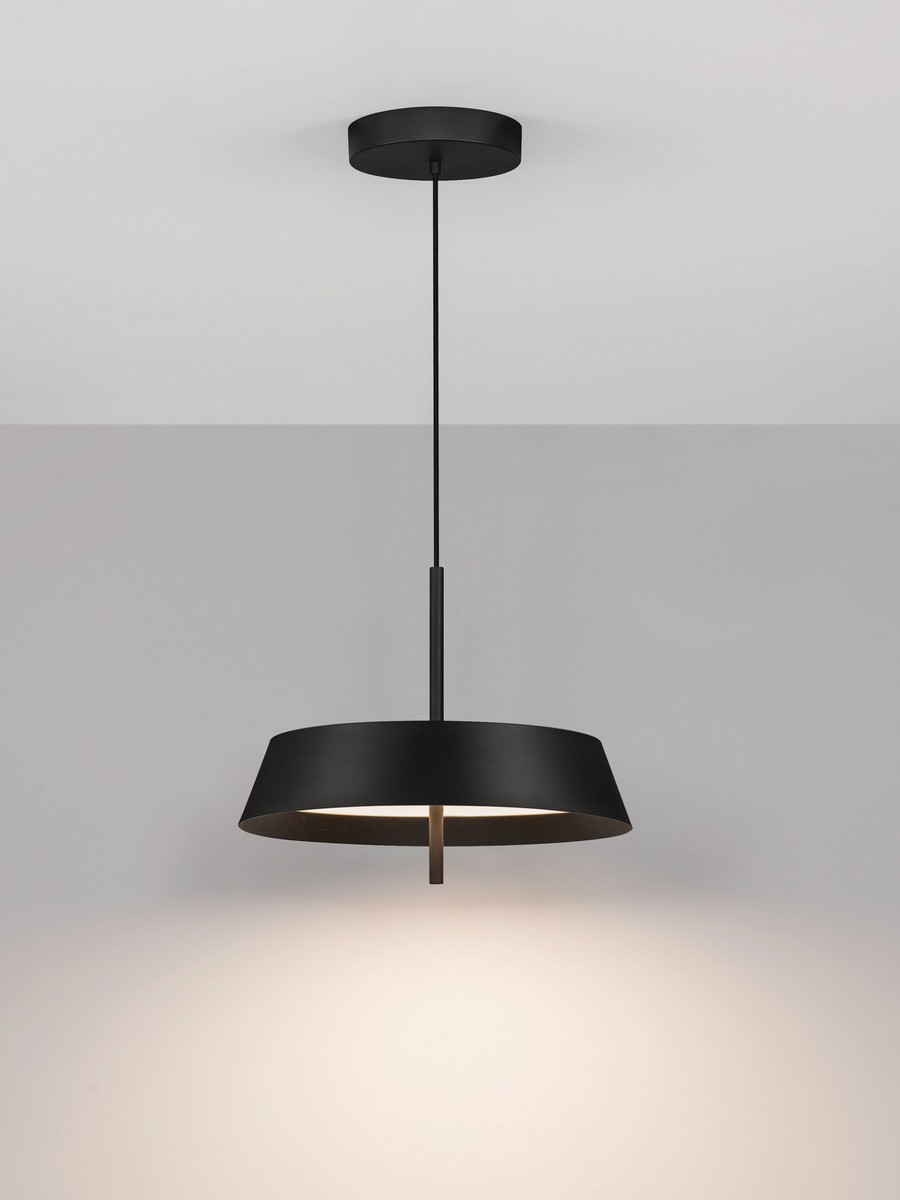 Lampa wisząca nowoczesna Luces Exclusivas AGUILA, czarna, LED 32 W 3000 K, Ø 45 cm – LE45706 - obrazek 3