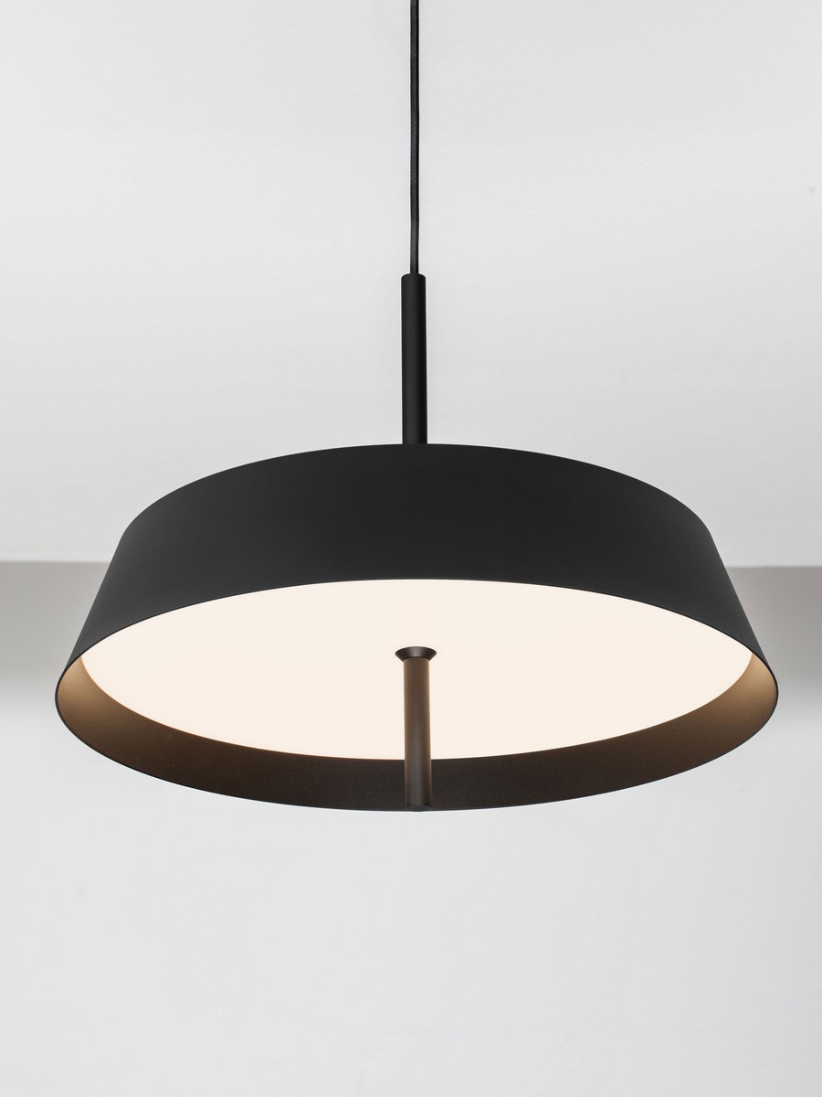 Lampa wisząca nowoczesna Luces Exclusivas AGUILA, czarna, LED 32 W 3000 K, Ø 45 cm – LE45706 - obrazek 4