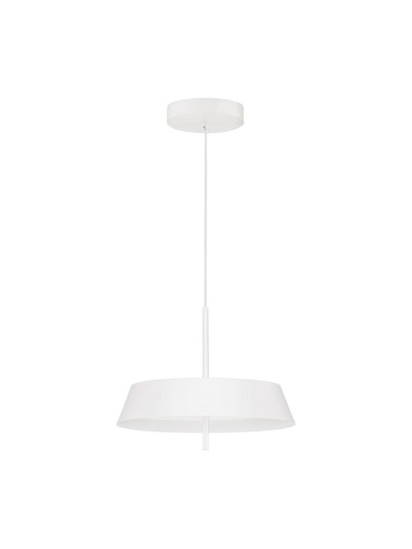 Lampa wisząca nowoczesna Luces Exclusivas AGUILA, biała, LED 32 W 3000 K, Ø 45 cm – LE45708