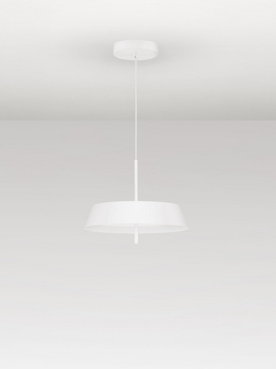 Lampa wisząca nowoczesna Luces Exclusivas AGUILA, biała, LED 32 W 3000 K, Ø 45 cm – LE45708 - obrazek 2