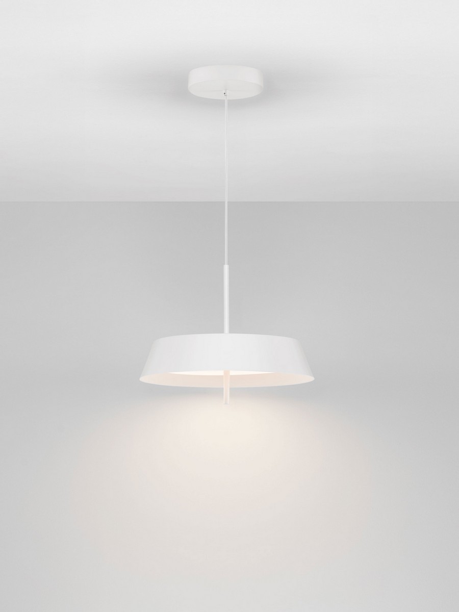Lampa wisząca nowoczesna Luces Exclusivas AGUILA, biała, LED 32 W 3000 K, Ø 45 cm – LE45708 - obrazek 3