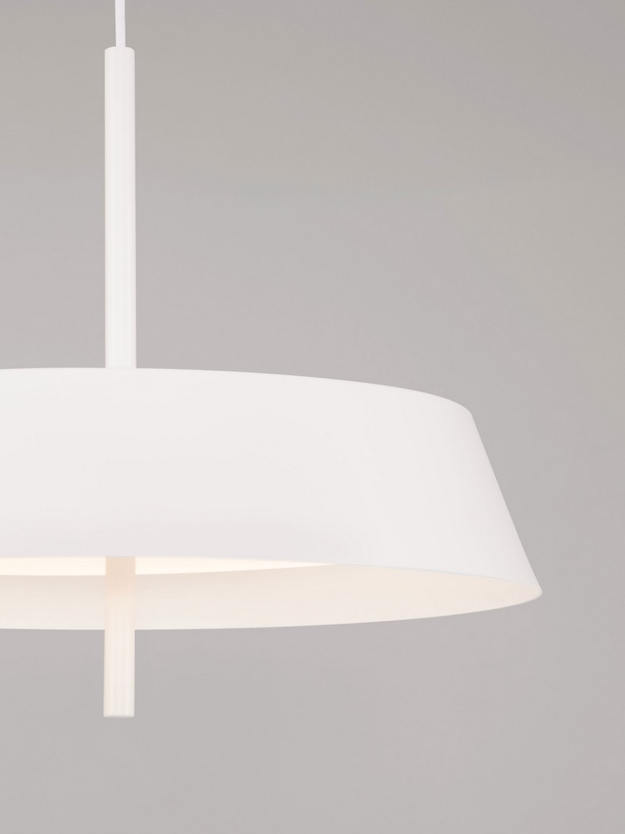 Lampa wisząca nowoczesna Luces Exclusivas AGUILA, biała, LED 32 W 3000 K, Ø 45 cm – LE45708 - obrazek 4