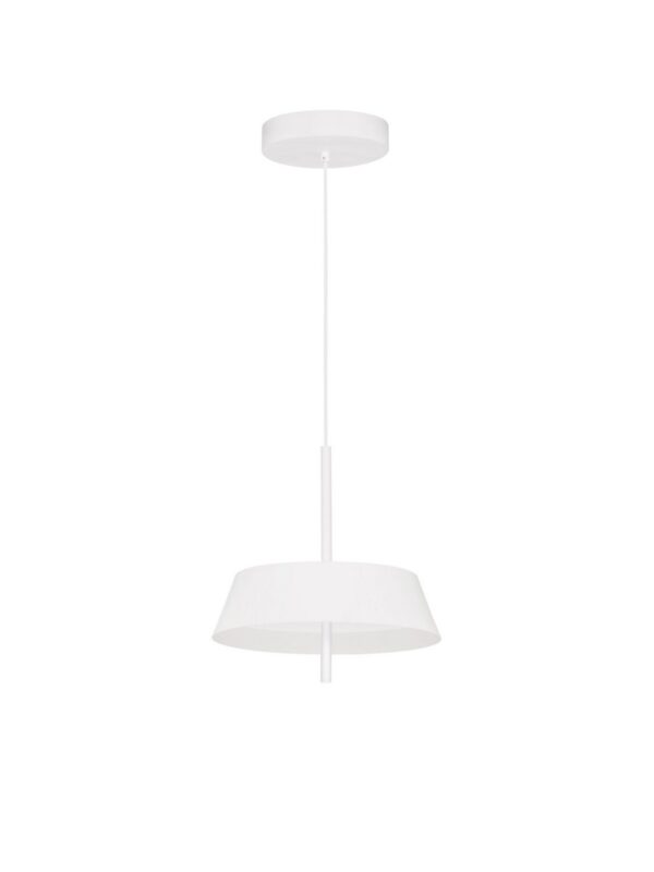 Lampa wisząca nowoczesna Luces Exclusivas AGUILA, biała, LED 24 W 3000 K, Ø 35 cm – LE45709