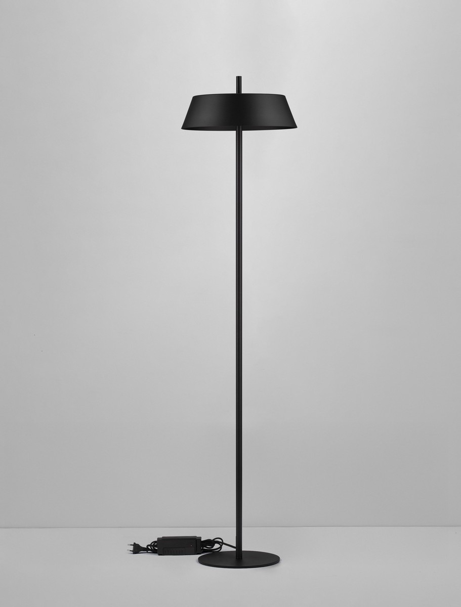 Lampa podłogowa minimalistyczna Luces Exclusivas AGUILA, czarna, LED 28 W 3000 K, wys. 147 cm – LE45710 - obrazek 2