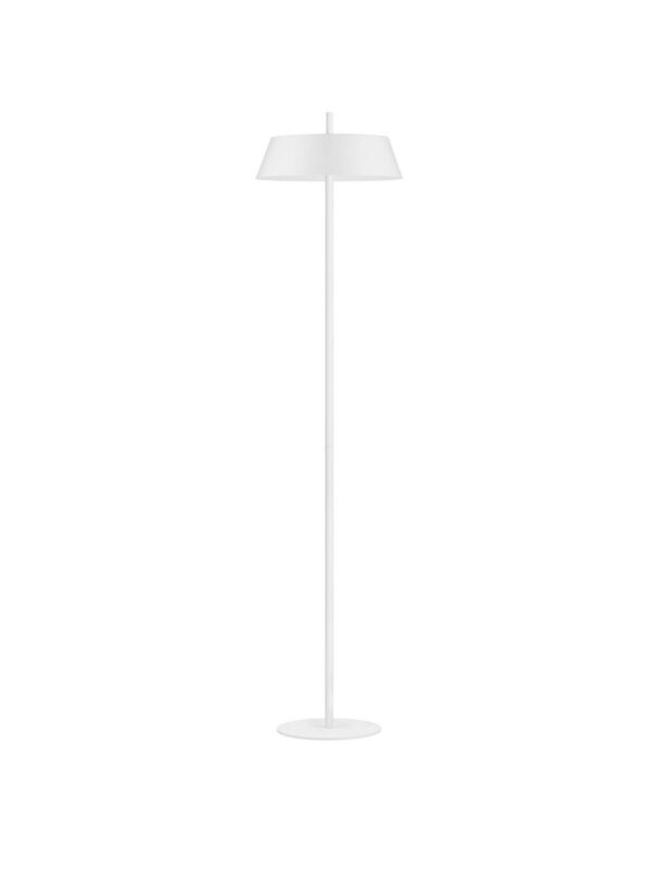 Lampa podłogowa nowoczesna Luces Exclusivas AGUILA, biała, LED 28 W 3000 K, wys. 147 cm – LE45711