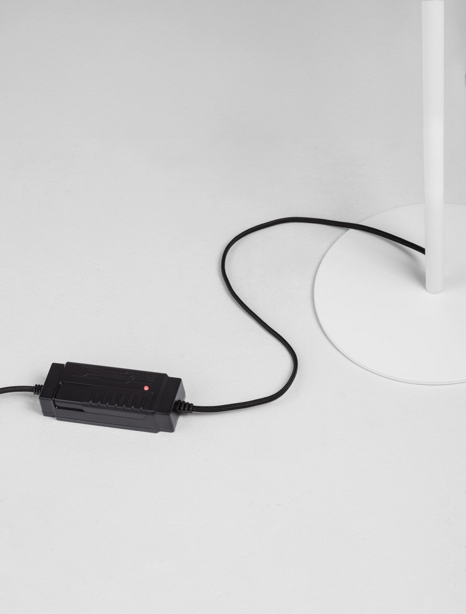 Lampa podłogowa nowoczesna Luces Exclusivas AGUILA, biała, LED 28 W 3000 K, wys. 147 cm – LE45711 - obrazek 5