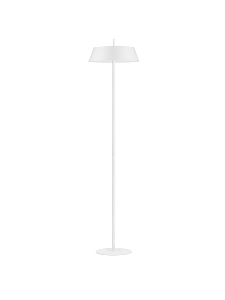 Lampa podłogowa nowoczesna Luces Exclusivas AGUILA, biała, LED 28 W 3000 K, wys. 147 cm – LE45711