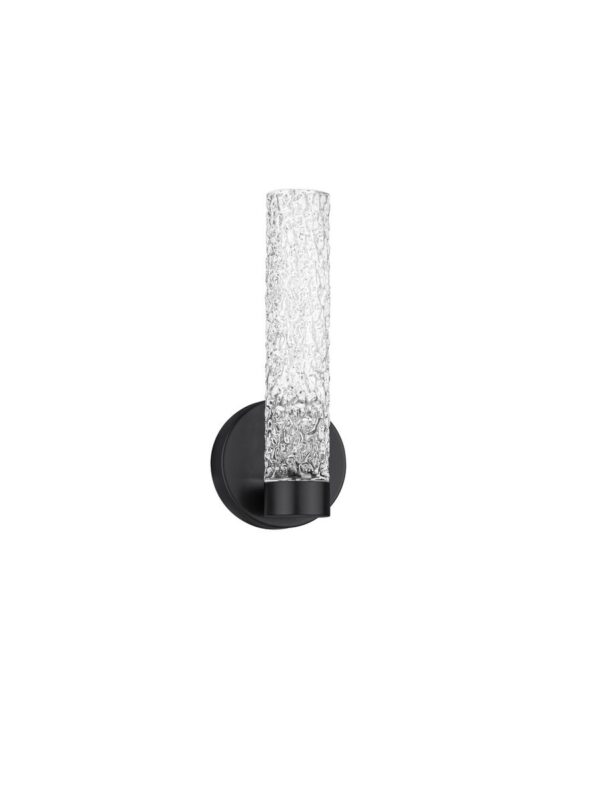 Kinkiet nowoczesny Luces Exclusivas ALBAL, czarny, LED 6 W 3000 K, Ø 10 cm – LE45730