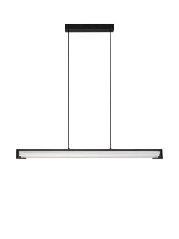 Lampa wisząca nowoczesna Luces Exclusivas ALBERI, czarna, LED 20 W 3000 K, szer. 14,3 cm – LE45735