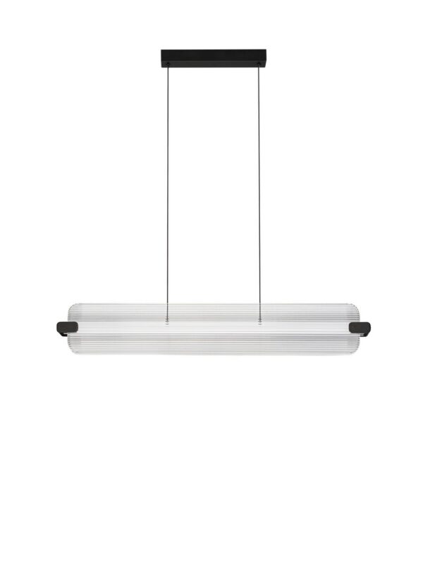 Lampa wisząca nowoczesna Luces Exclusivas ALBERI, czarna, LED 41 W 3000 K, szer. 9 cm – LE45736