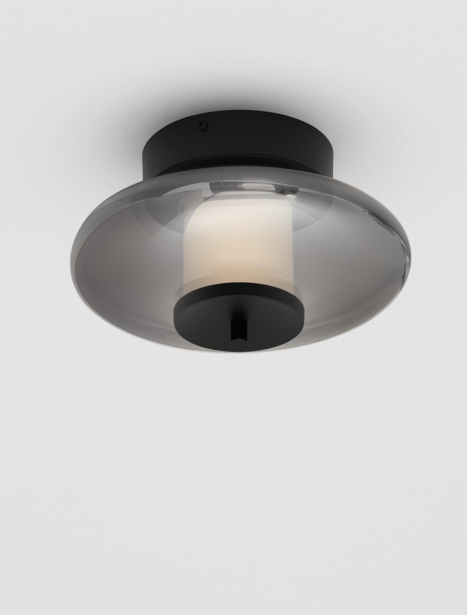 Plafon nowoczesny Luces Exclusivas ALBESA, czarny, LED 8 W 3000 K, Ø 26 cm – LE45739 - obrazek 3