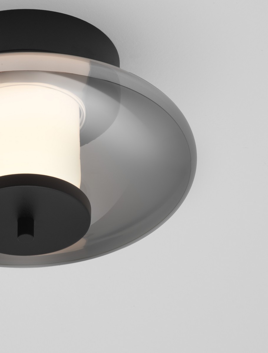 Plafon nowoczesny Luces Exclusivas ALBESA, czarny, LED 8 W 3000 K, Ø 26 cm – LE45739 - obrazek 4