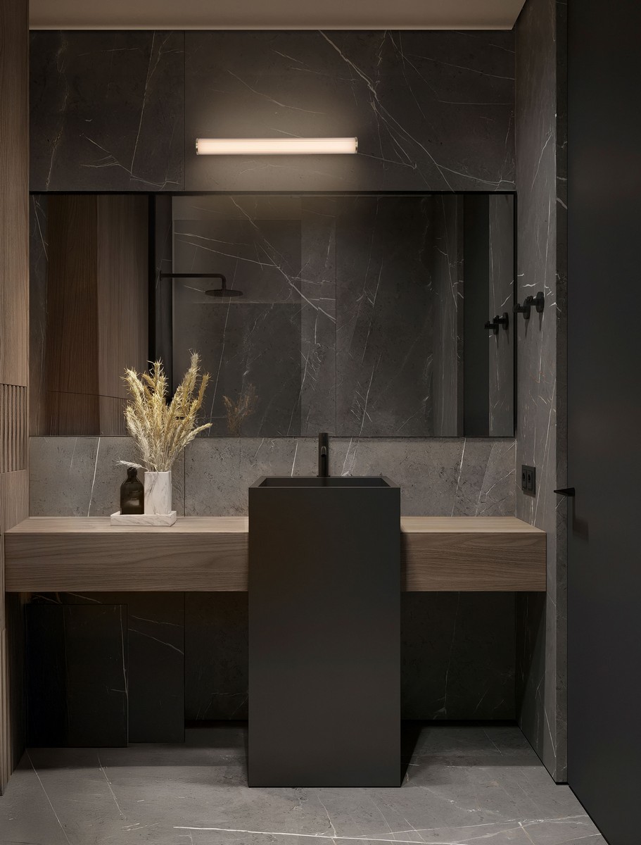 Kinkiet łazienkowy nowoczesny Luces Exclusivas ALEGRANZA, złoty, LED 14 W, szer. 10 cm – LE45767 - obrazek 2