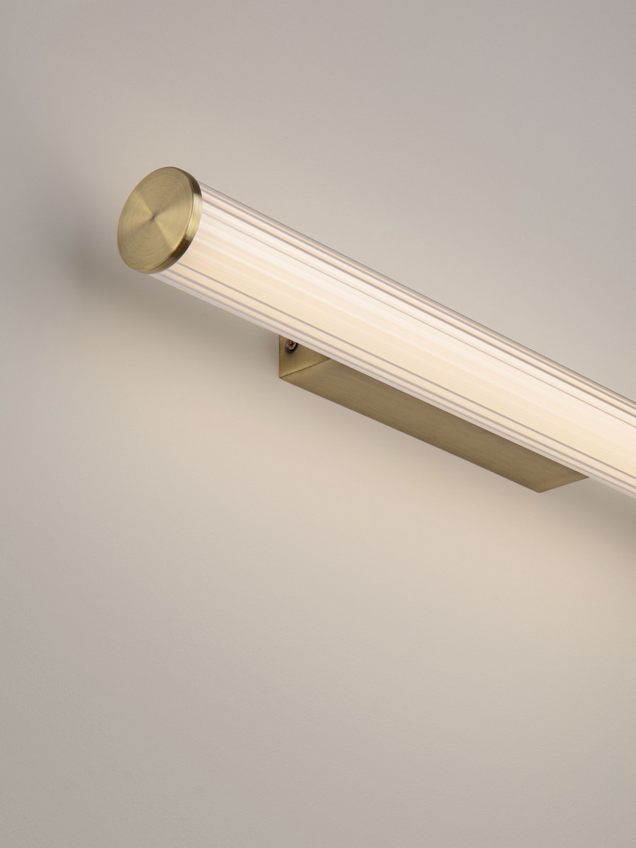 Kinkiet łazienkowy nowoczesny Luces Exclusivas ALEGRANZA, złoty, LED 14 W, szer. 10 cm – LE45767 - obrazek 5