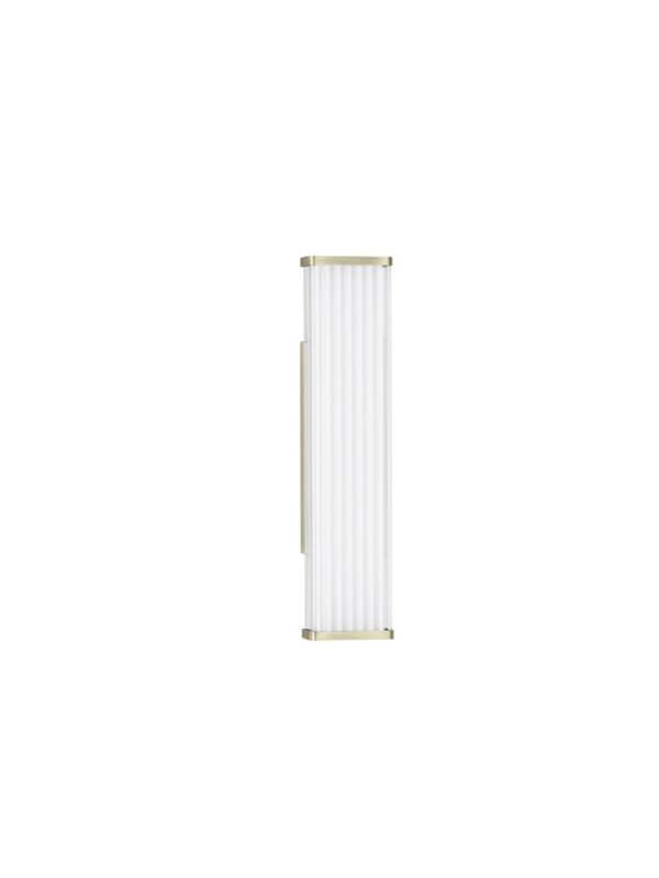 Kinkiet łazienkowy nowoczesny Luces Exclusivas ALEGRANZA, złoty, LED 7 W, szer. 7,5 cm – LE45772