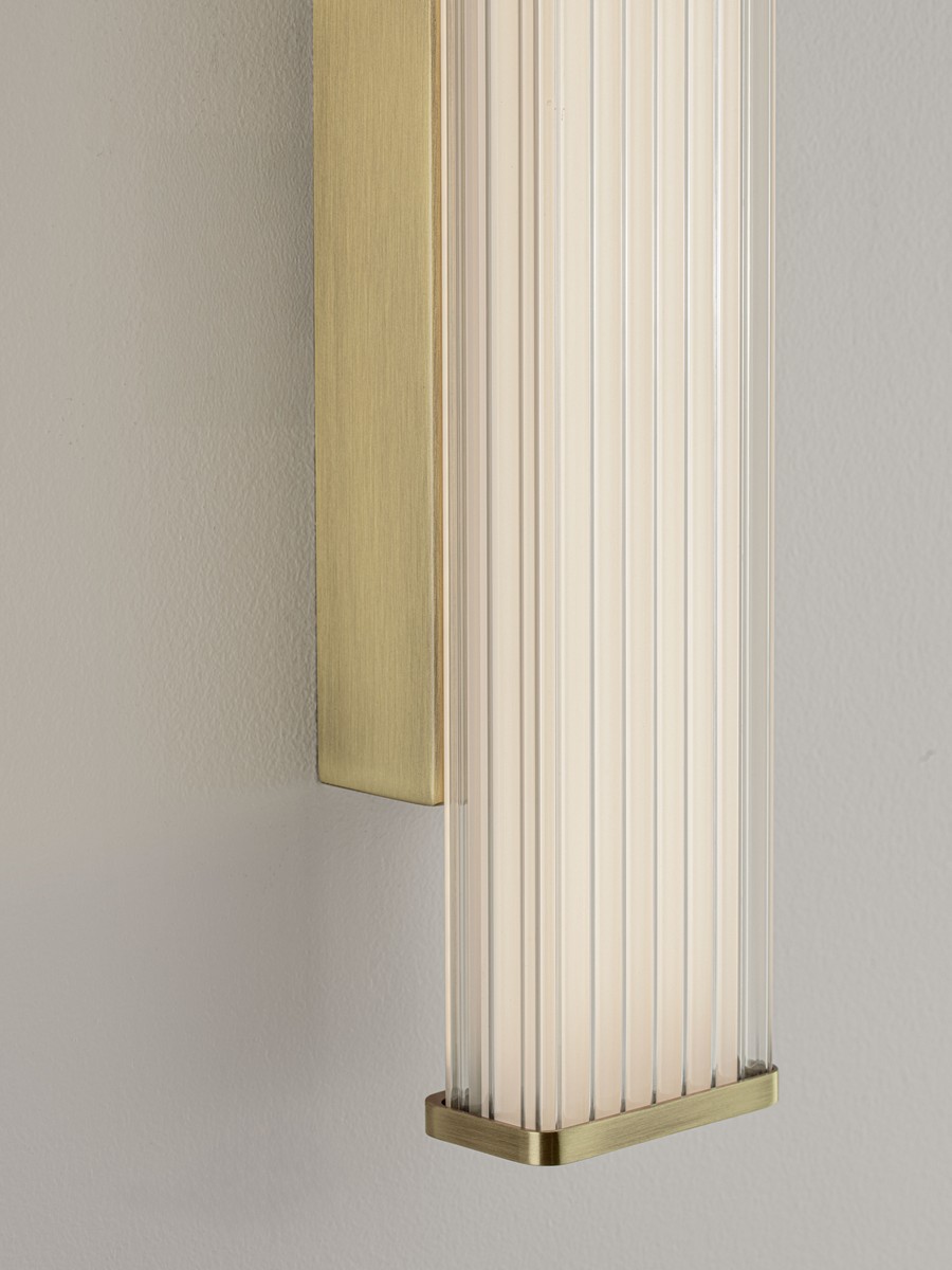 Kinkiet łazienkowy nowoczesny Luces Exclusivas ALEGRANZA, złoty, LED 7 W, szer. 7,5 cm – LE45772 - obrazek 6
