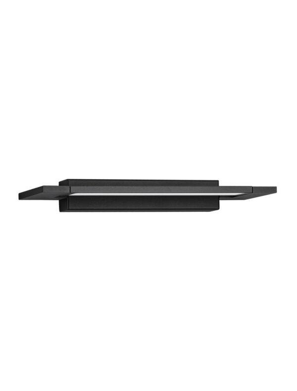 Kinkiet łazienkowy nowoczesny Luces Exclusivas ALFAJAR, czarny, LED 10 W, szer. 10 cm – LE45776