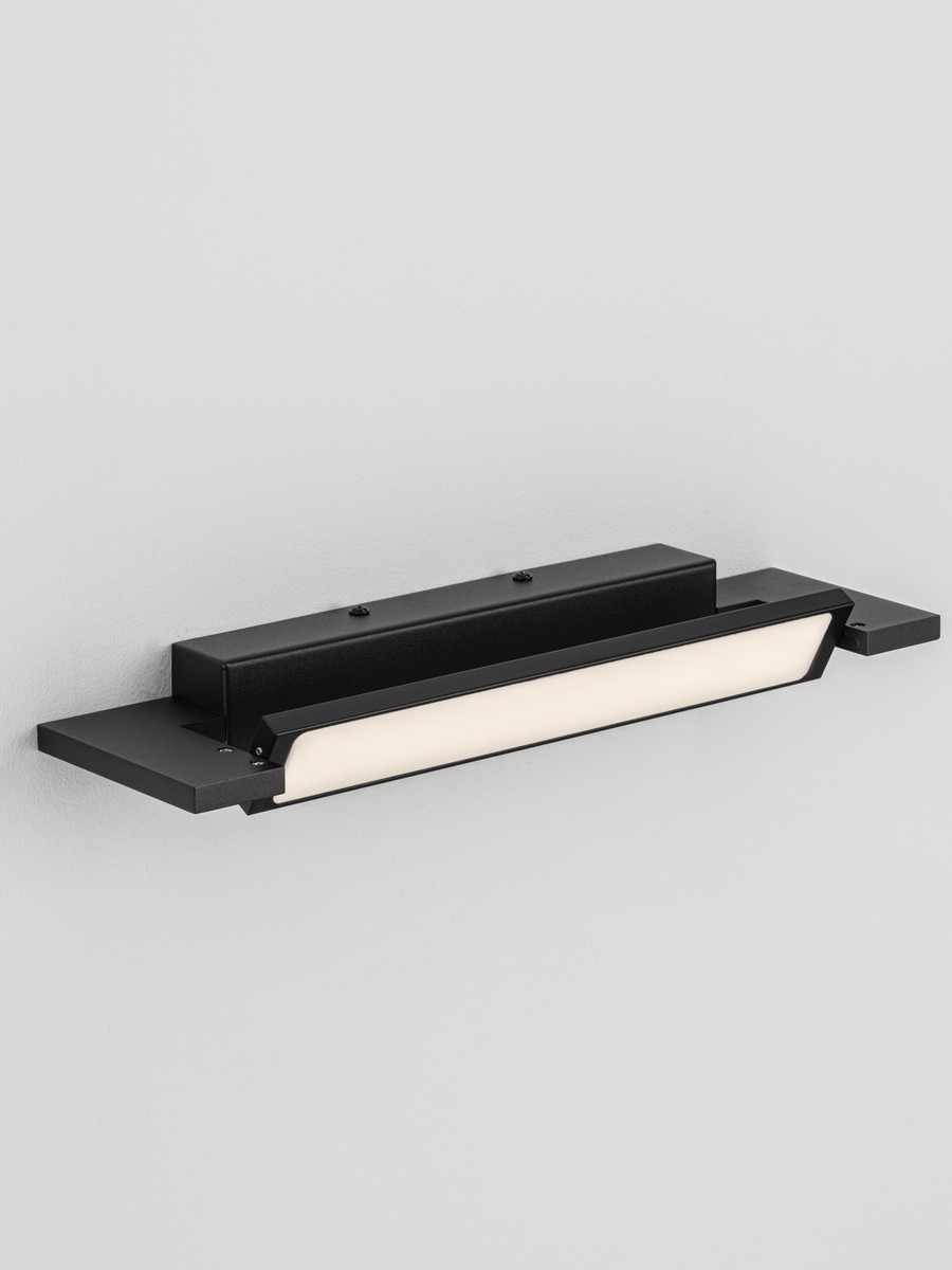 Kinkiet łazienkowy nowoczesny Luces Exclusivas ALFAJAR, czarny, LED 10 W, szer. 10 cm – LE45776 - obrazek 7