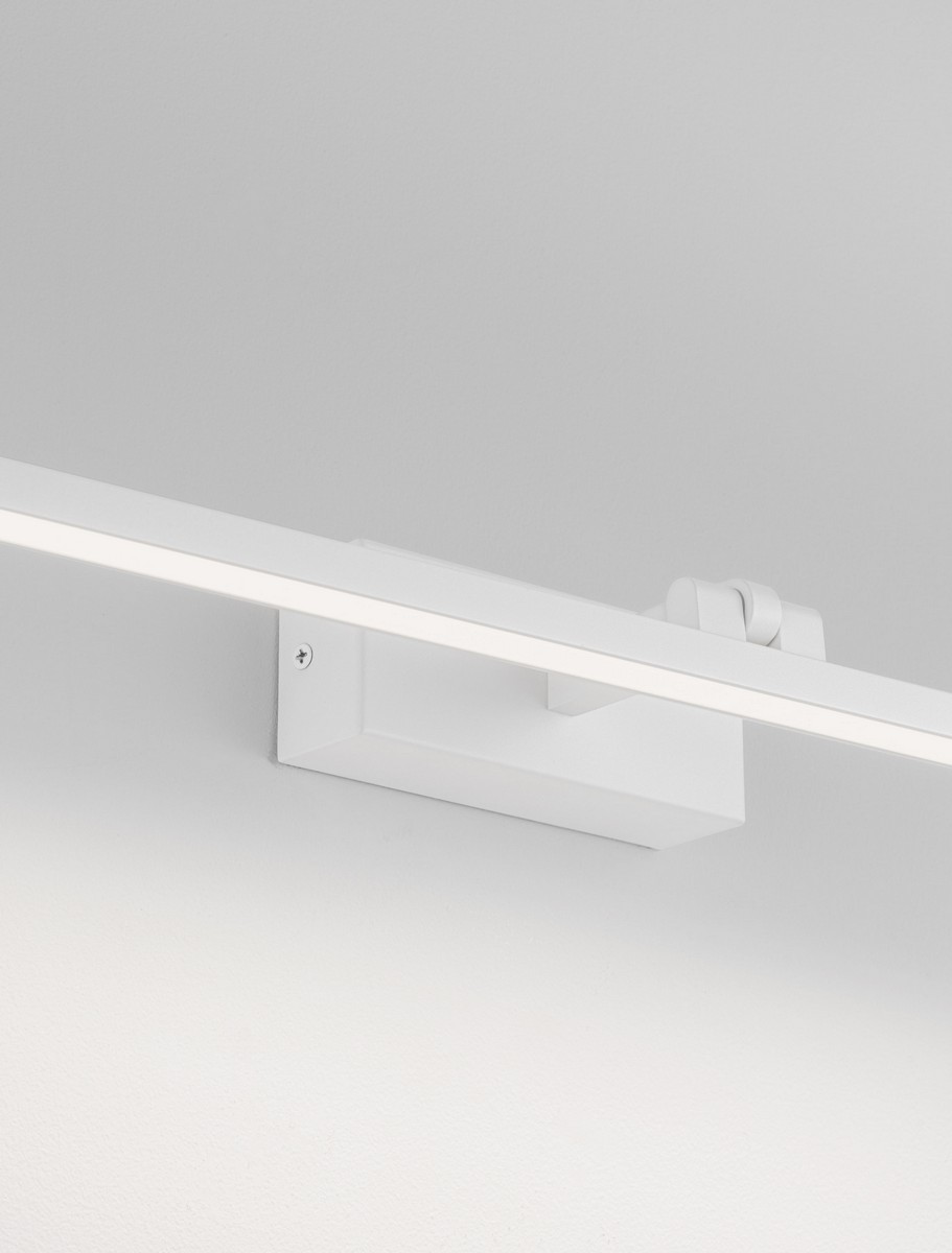 Kinkiet łazienkowy nowoczesny Luces Exclusivas ALFAS, biały, LED 12 W, szer. 14 cm – LE45781 - obrazek 5