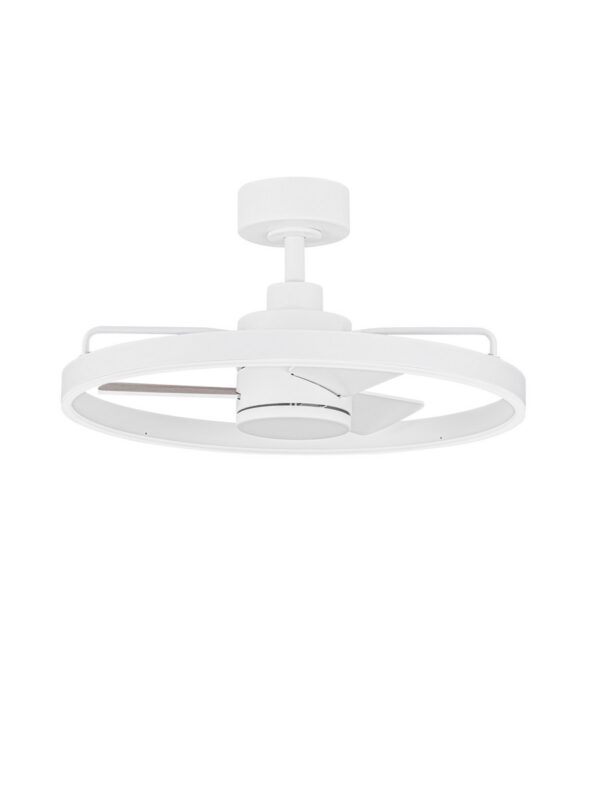 Wentylator sufitowy z oświetleniem nowoczesny Luces Exclusivas ALGINET, biały, LED 35 W, Ø 60 cm – LE45792