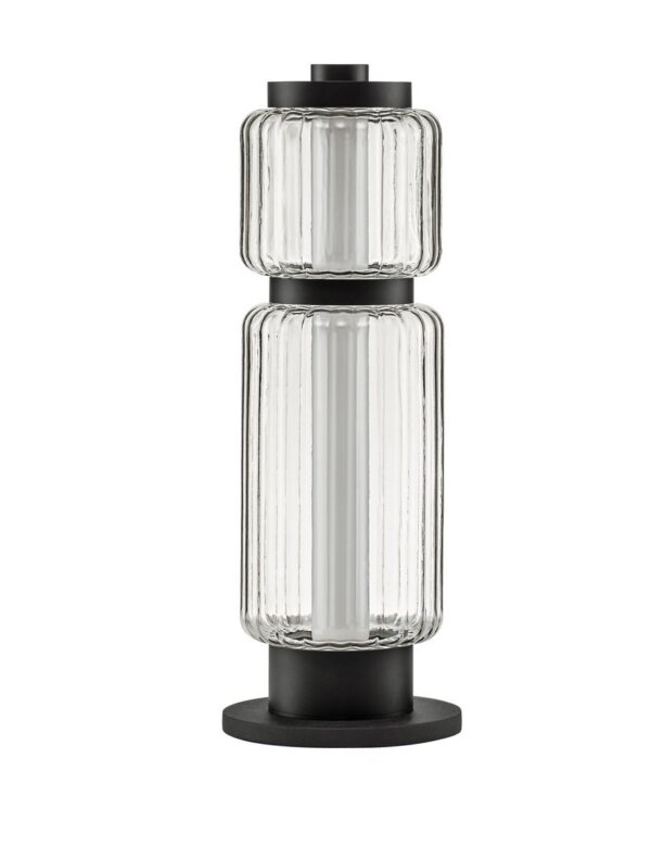 Lampa stołowa nowoczesna Luces Exclusivas ALQUERI, czarna, LED 7 W 3000 K, wys. 39 cm – LE45809