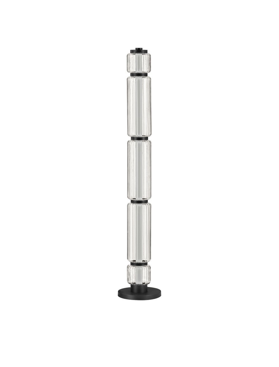 Lampa podłogowa nowoczesna Luces Exclusivas ALQUERI, czarna, LED 23 W 3000 K, wys. 123 cm – LE45810