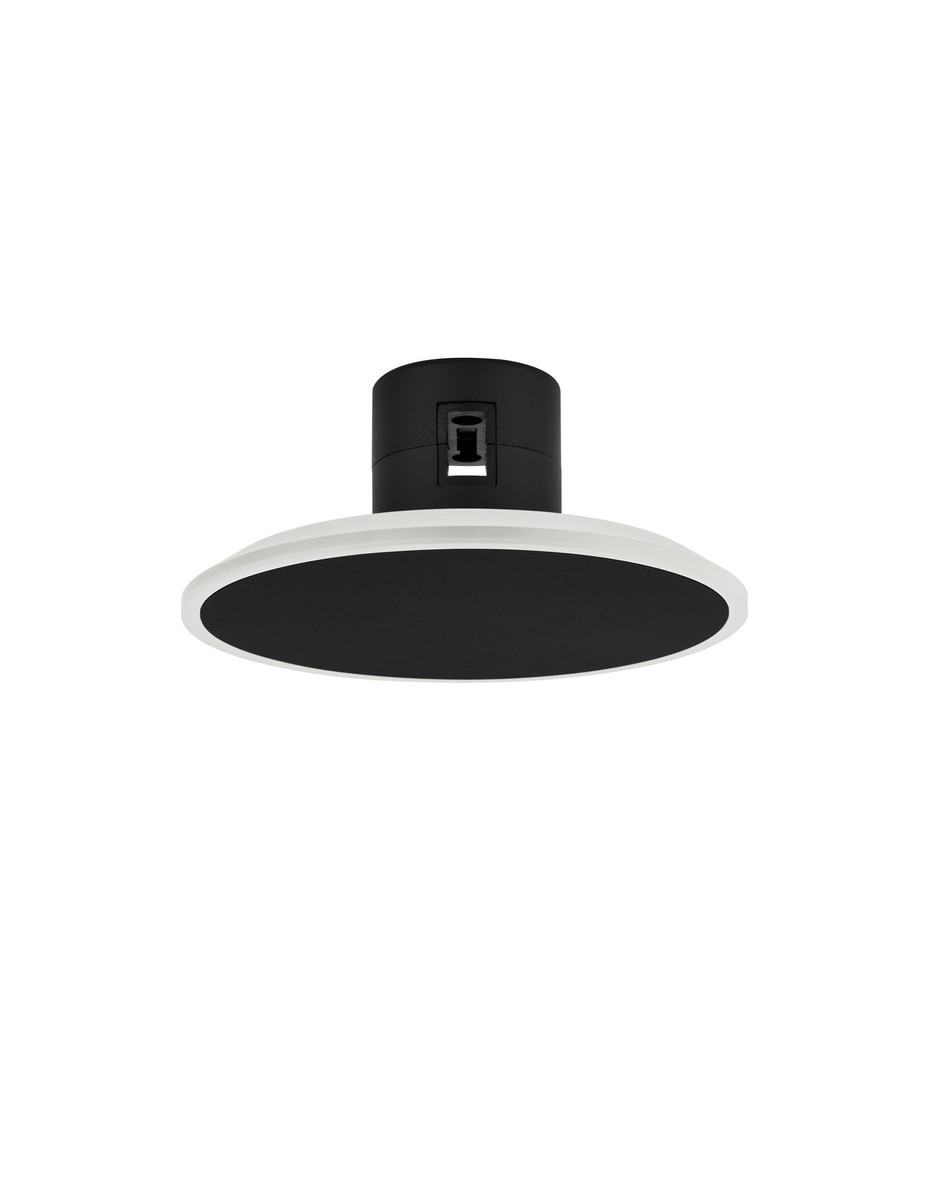 Moduł oświetleniowy do systemu magnetycznego Luces Exclusivas AMURRIO, czarny, LED 5 W 3000 K, Ø 10 cm – LE45816