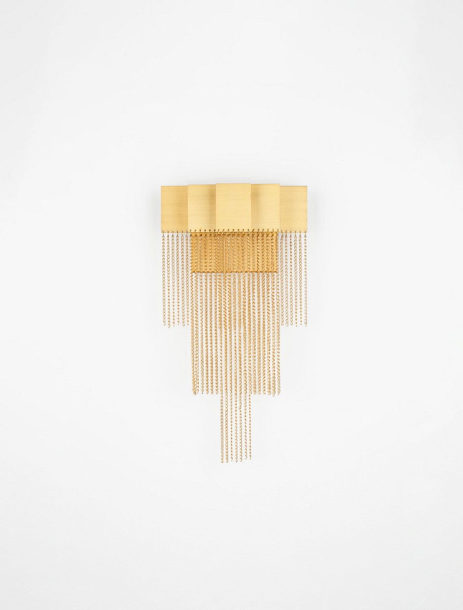 Kinkiet nowoczesny Luces Exclusivas ARDALES, złoty, LED 8 W 3000 K, szer. 12 cm – LE45839 - obrazek 3